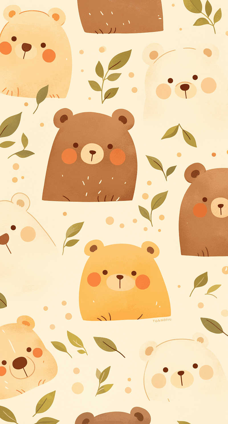 Bear 381 original repeating artwork