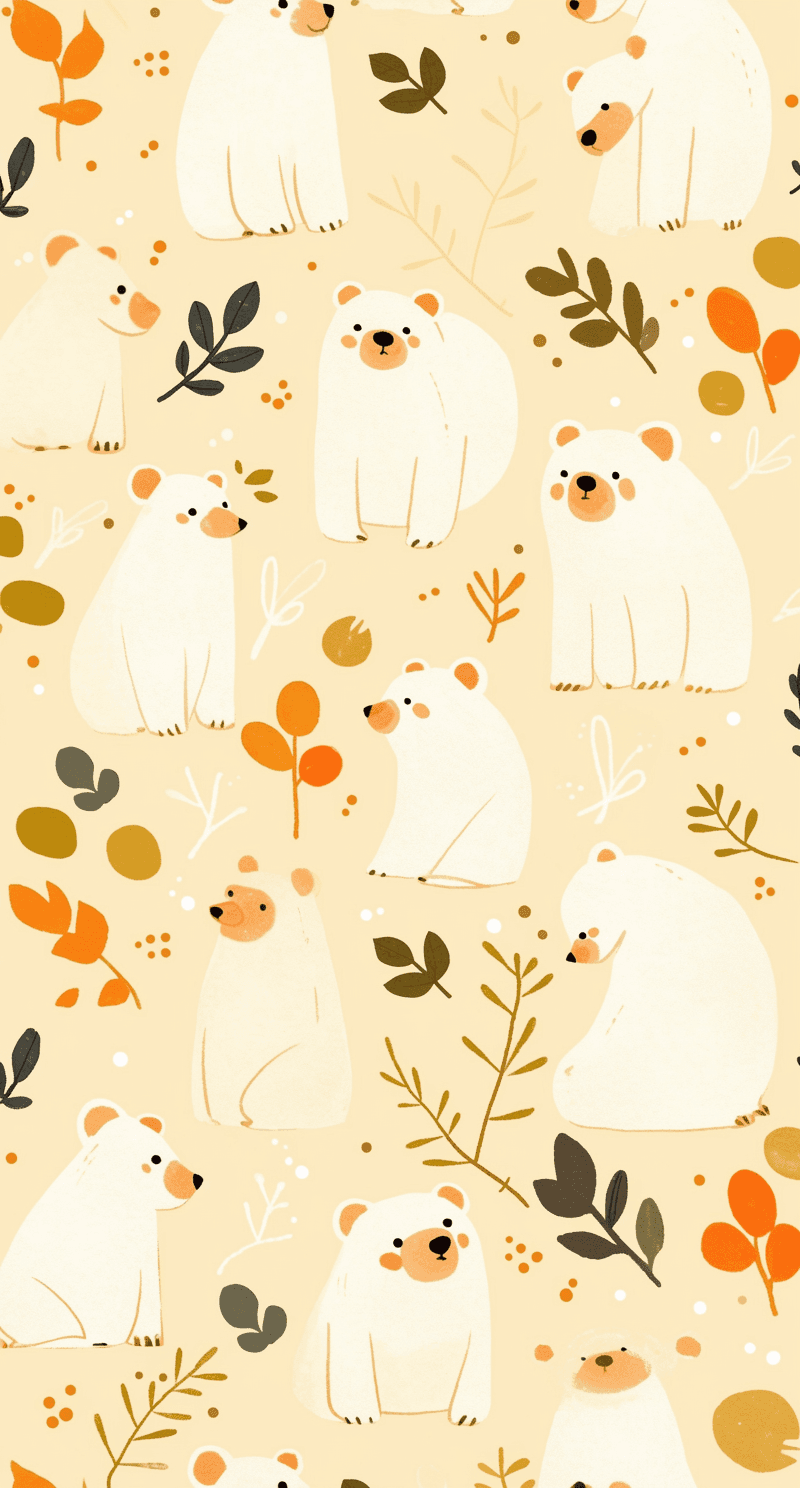 Bear 696 original repeating artwork