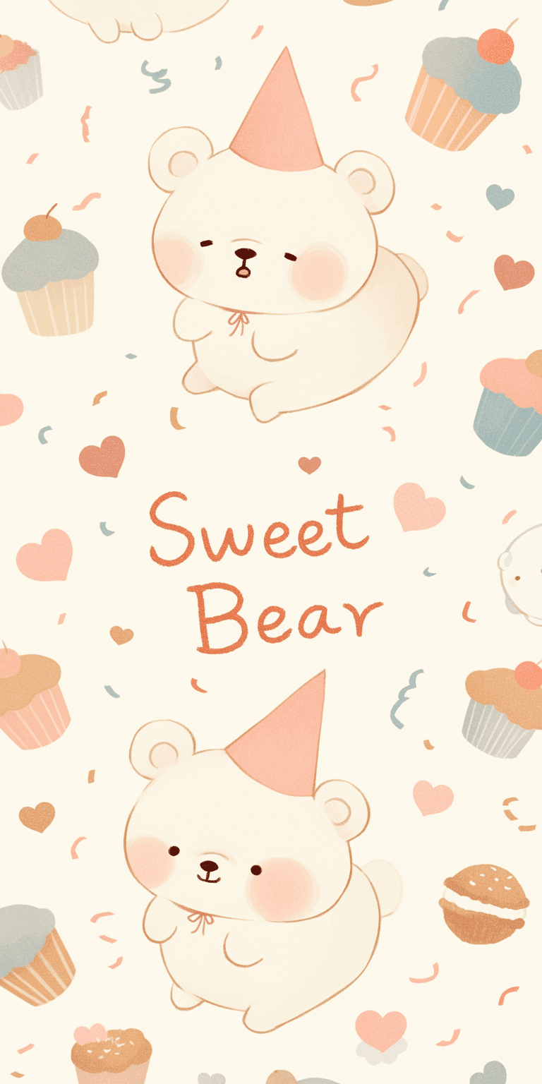 Bear 684 original repeating artwork