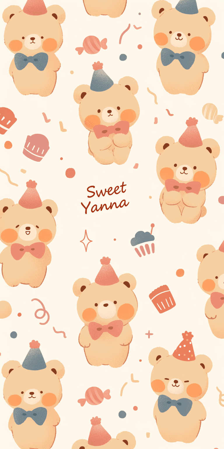 Bear 667 original repeating artwork