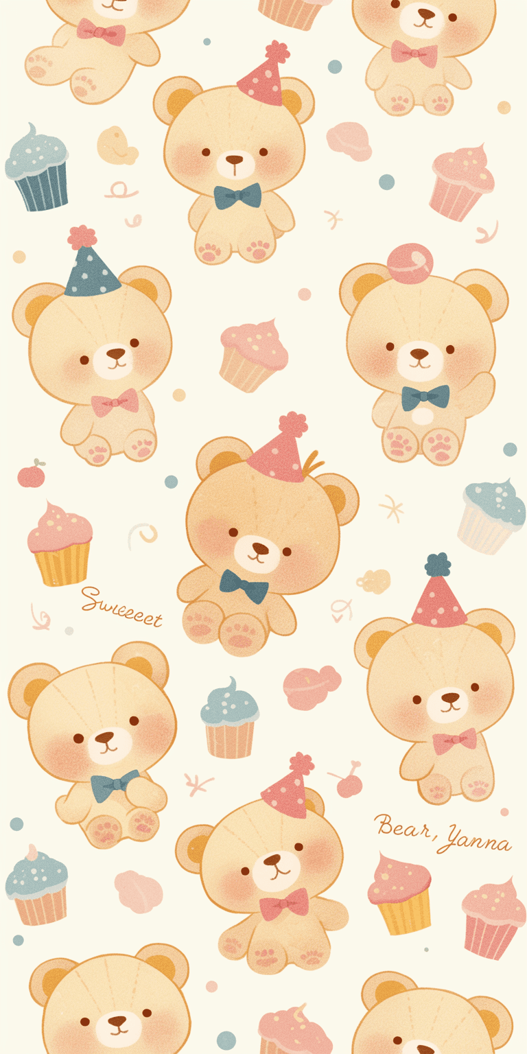 Bear 691 original repeating artwork