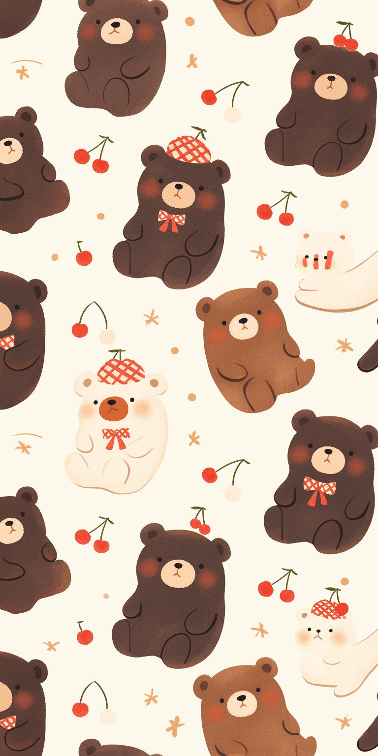 Bear 452 original repeating artwork