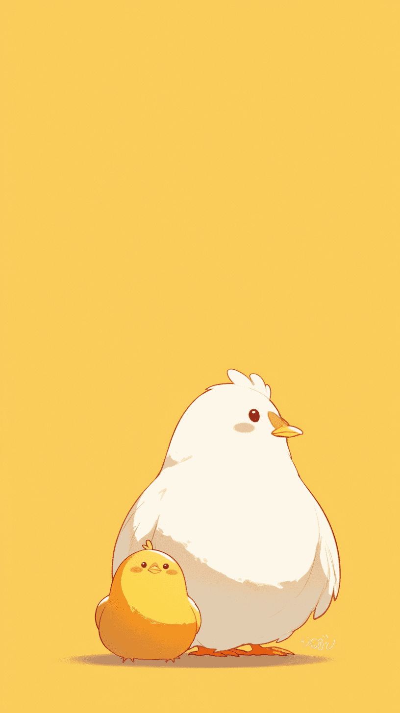 Chick 002 original repeating artwork