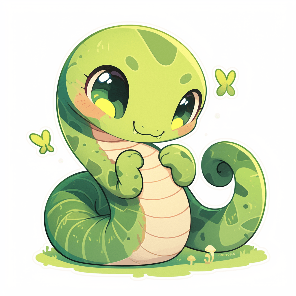 Snake 001 original repeating artwork