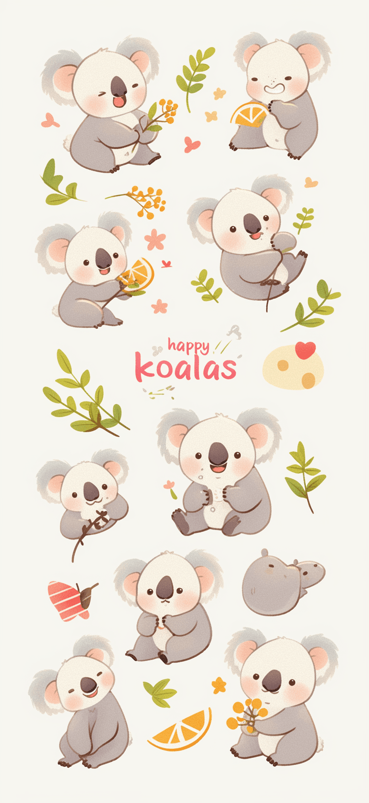 Koala original repeating artwork