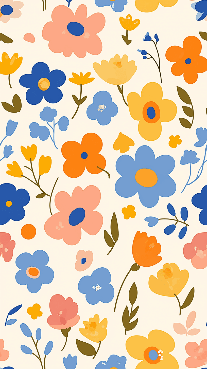 Bloom 528 original repeating artwork