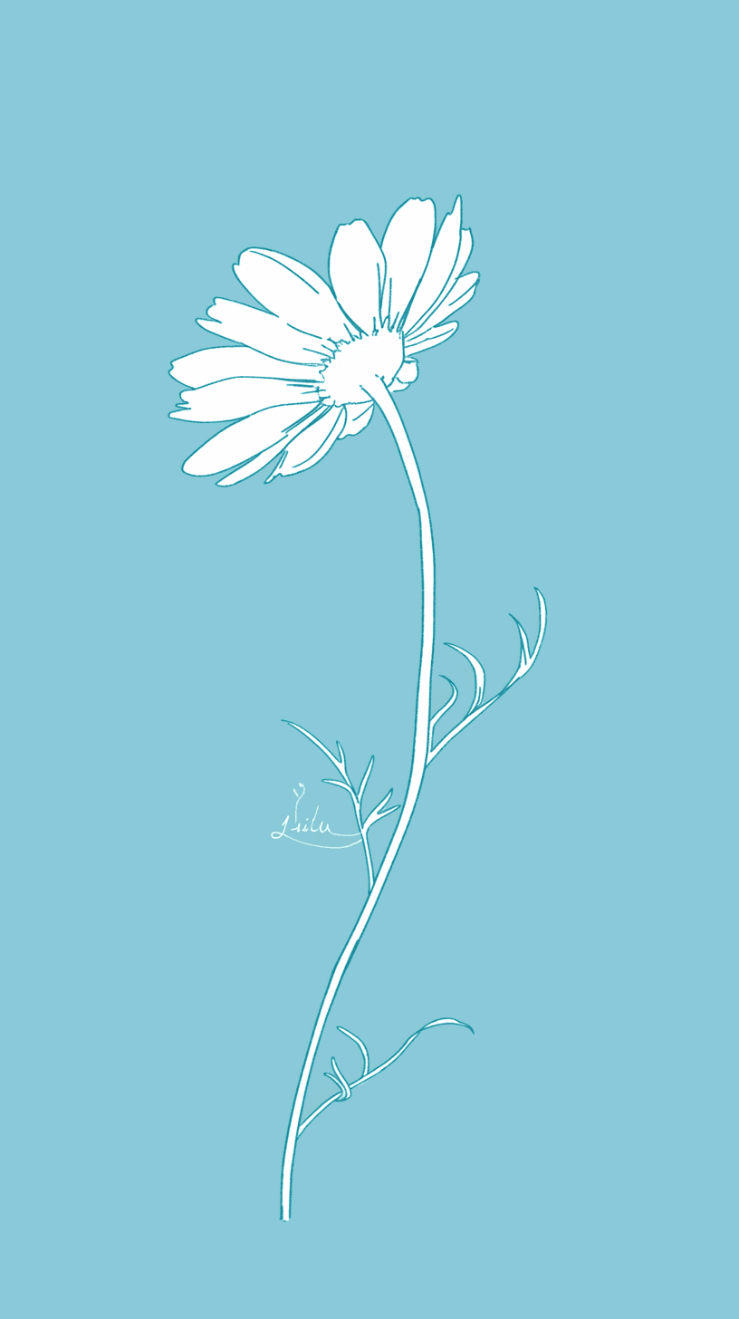 Bloom Run original repeating artwork