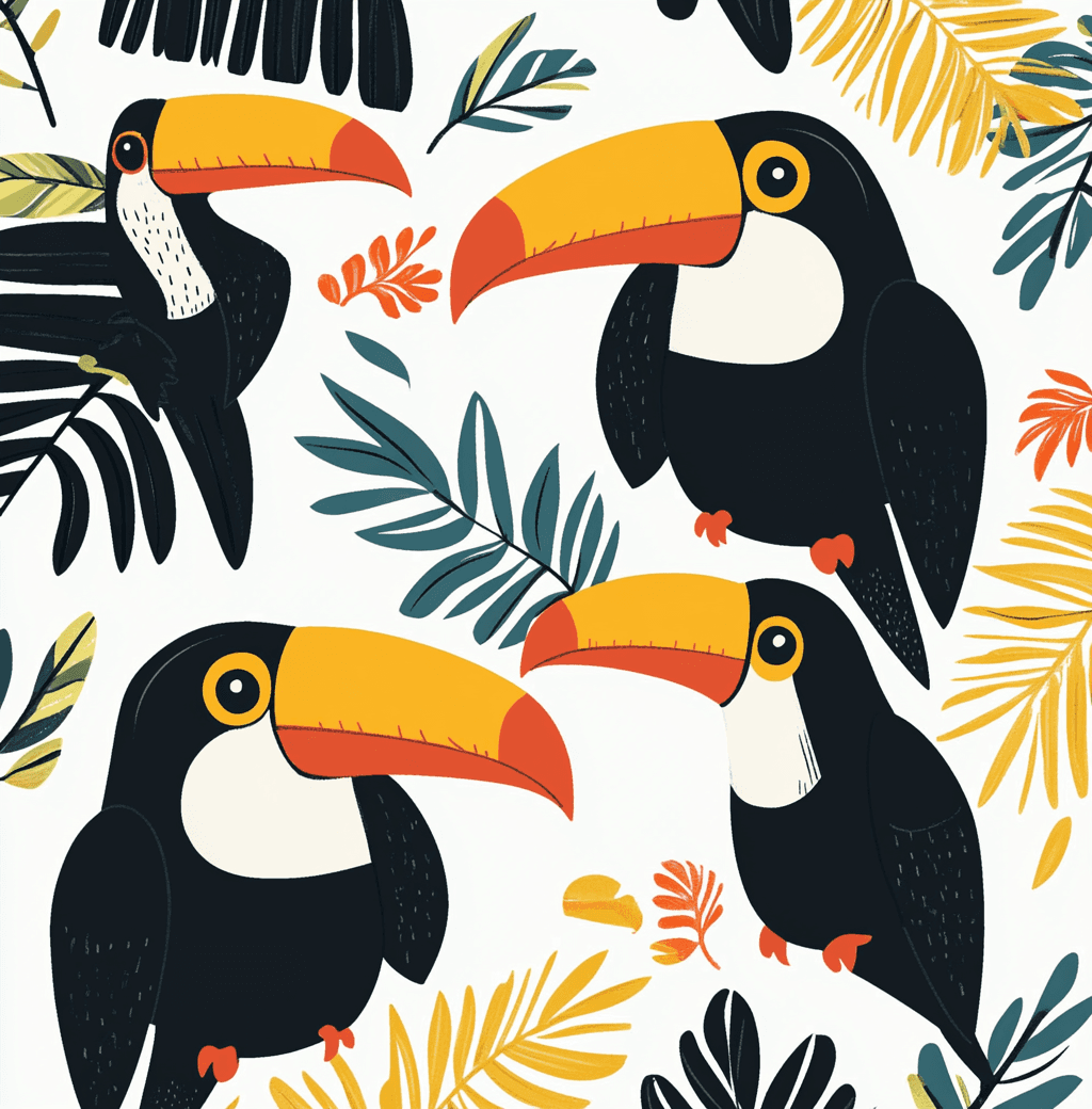 Animals 167 original repeating artwork