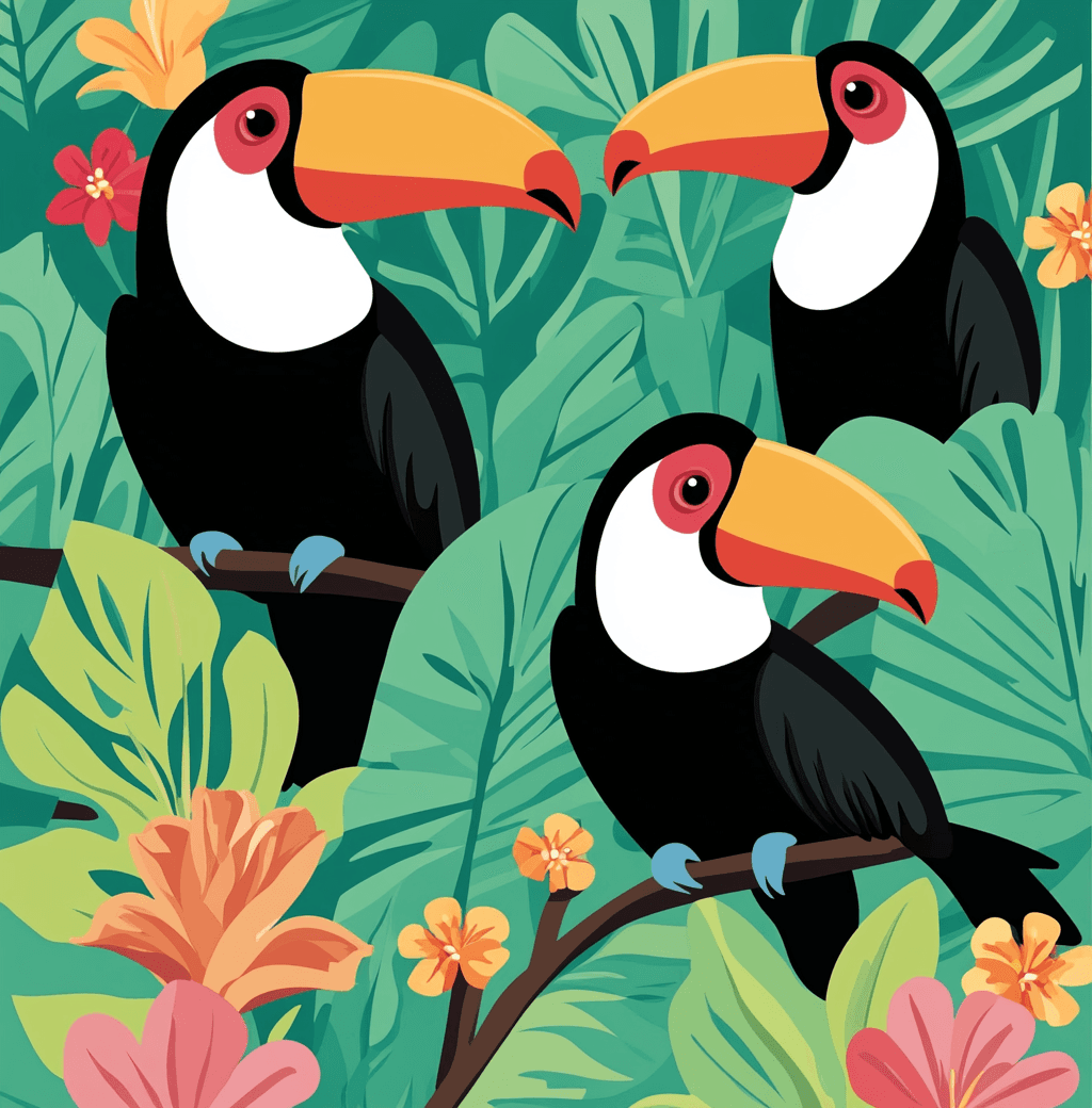 Animals 027 original repeating artwork