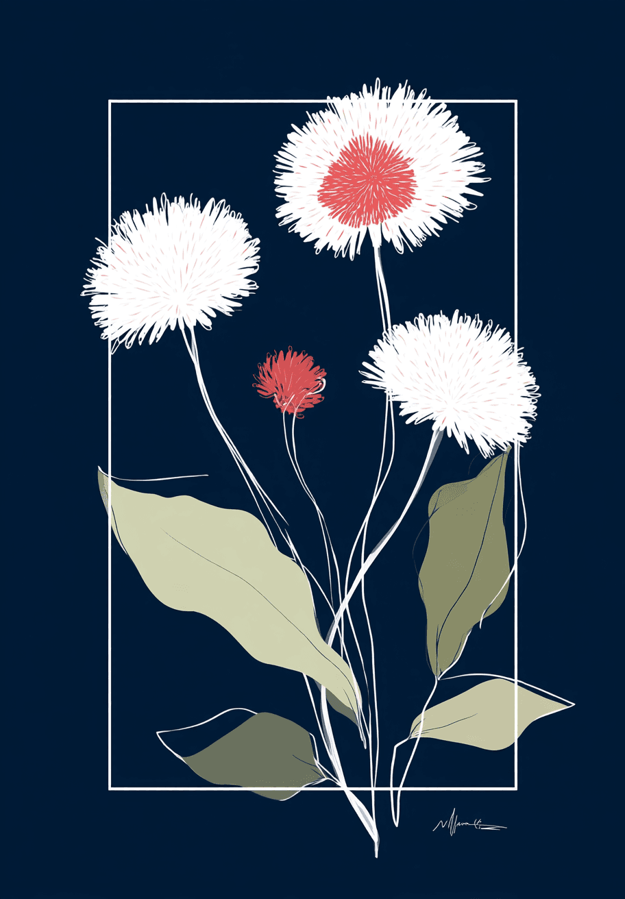 Bloom 258 original repeating artwork