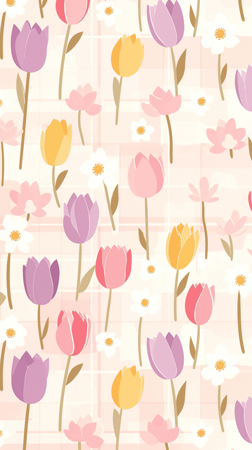 Bloom 001 original repeating artwork
