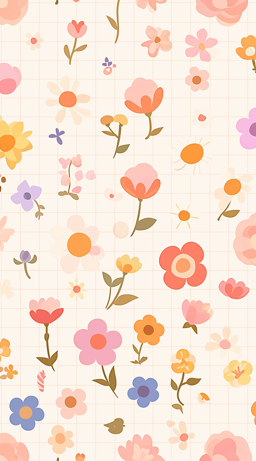 Bloom 065 original repeating artwork
