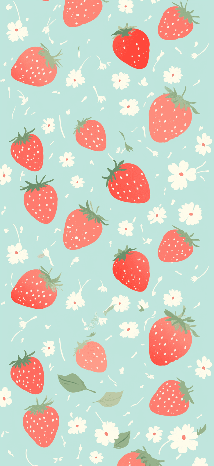 Strawberry Tone original repeating artwork