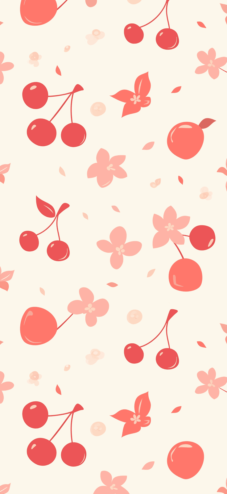 Cherry 076 original repeating artwork