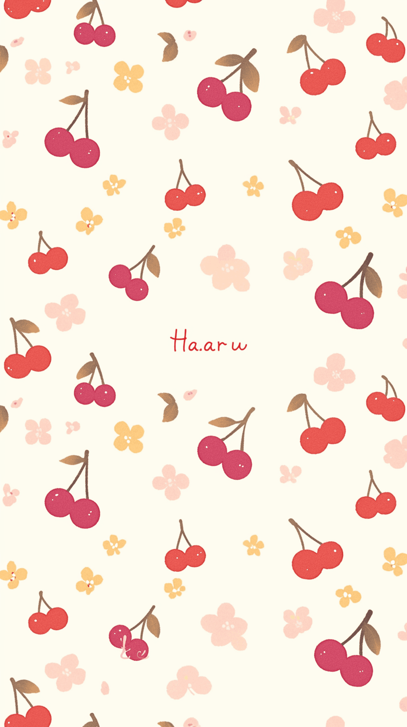 Cherry 019 original repeating artwork