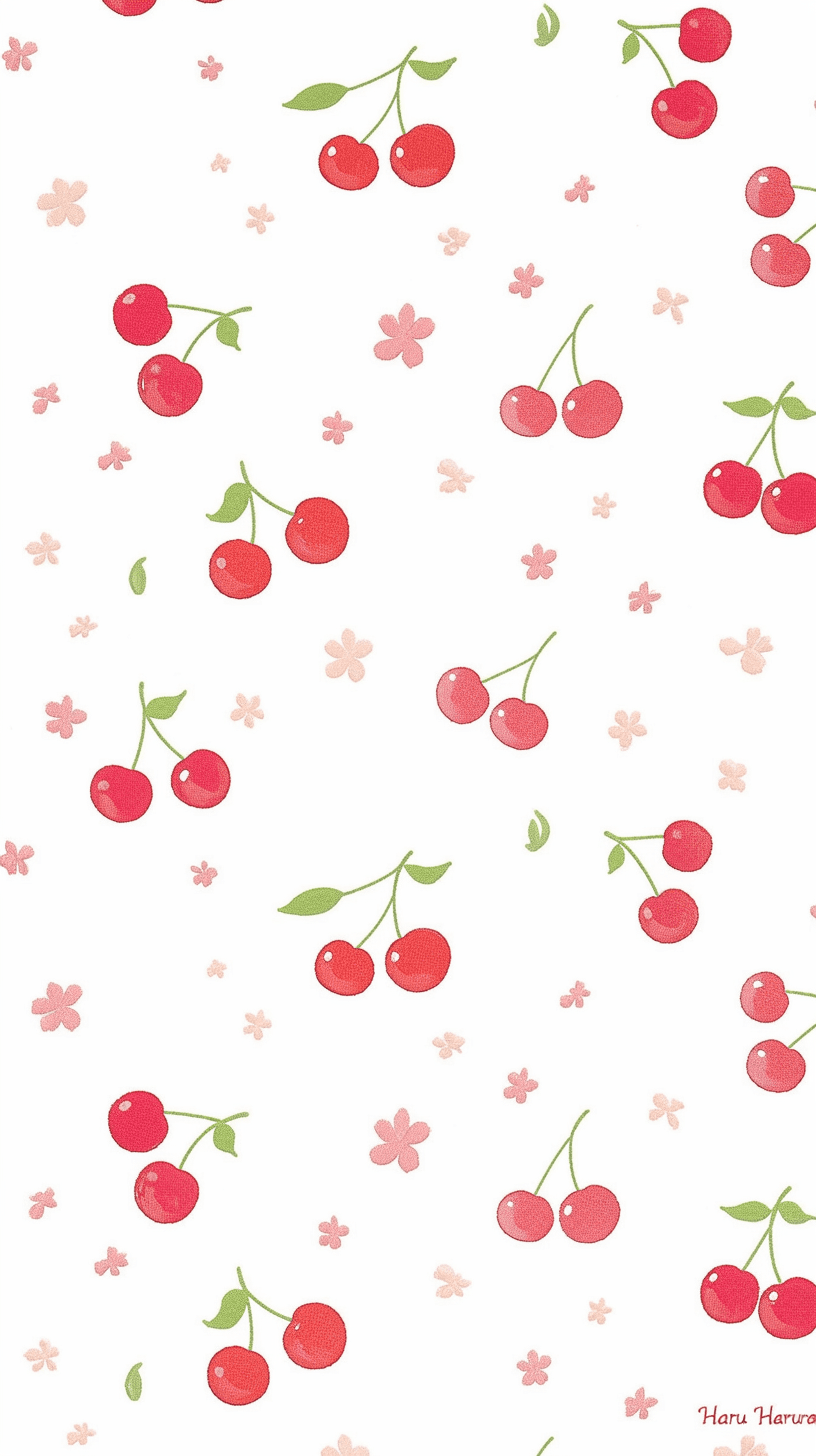 Cherry 072 original repeating artwork