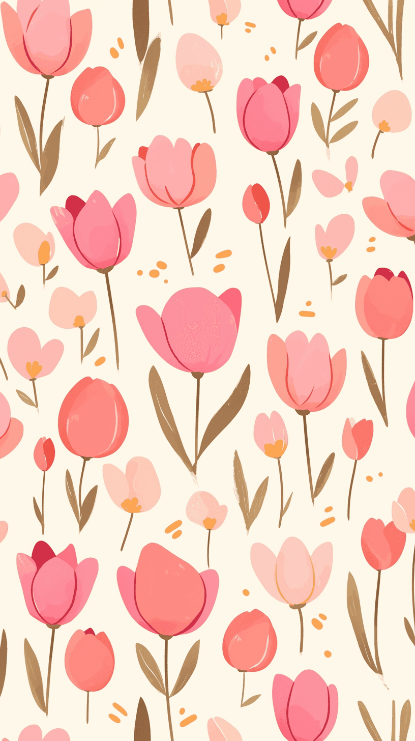 Tulip 070 original repeating artwork