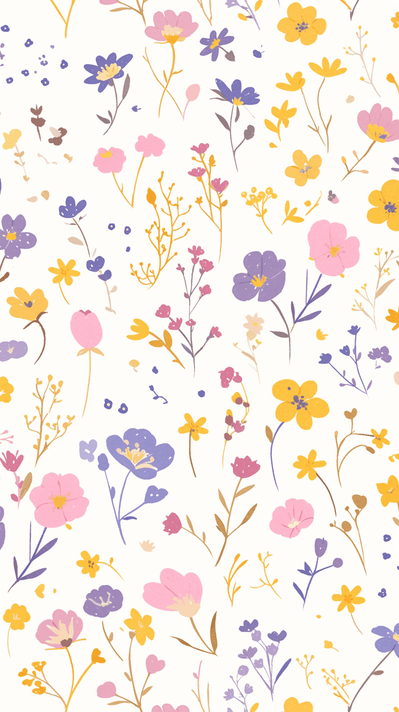 Bloom Series original repeating artwork