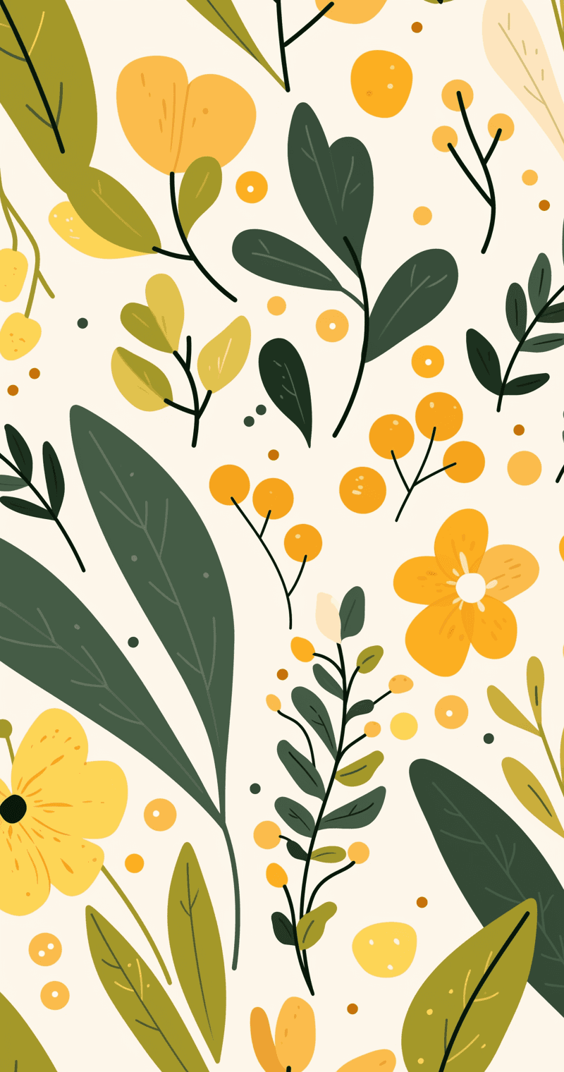 Bloom 025 original repeating artwork