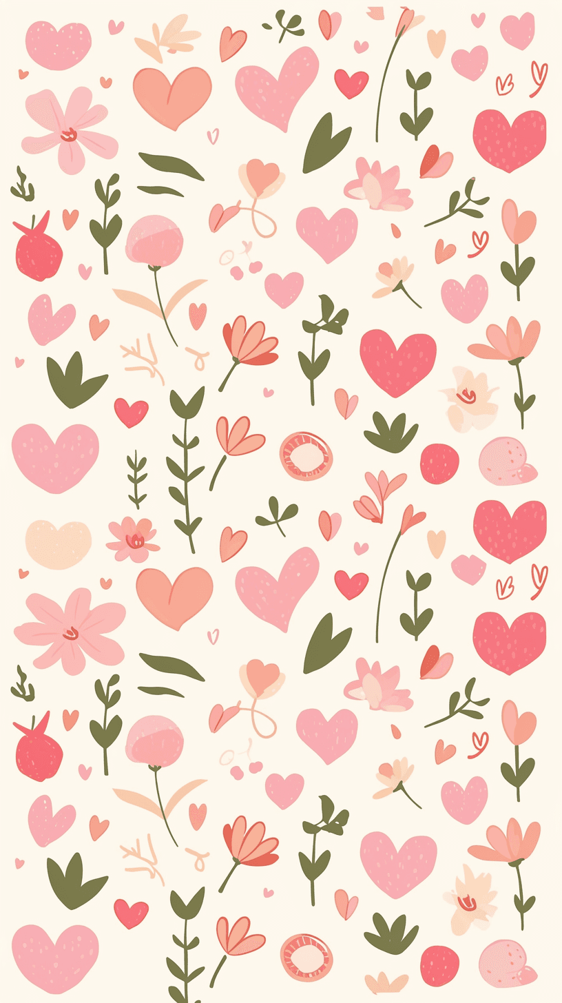 Heart 422 original repeating artwork