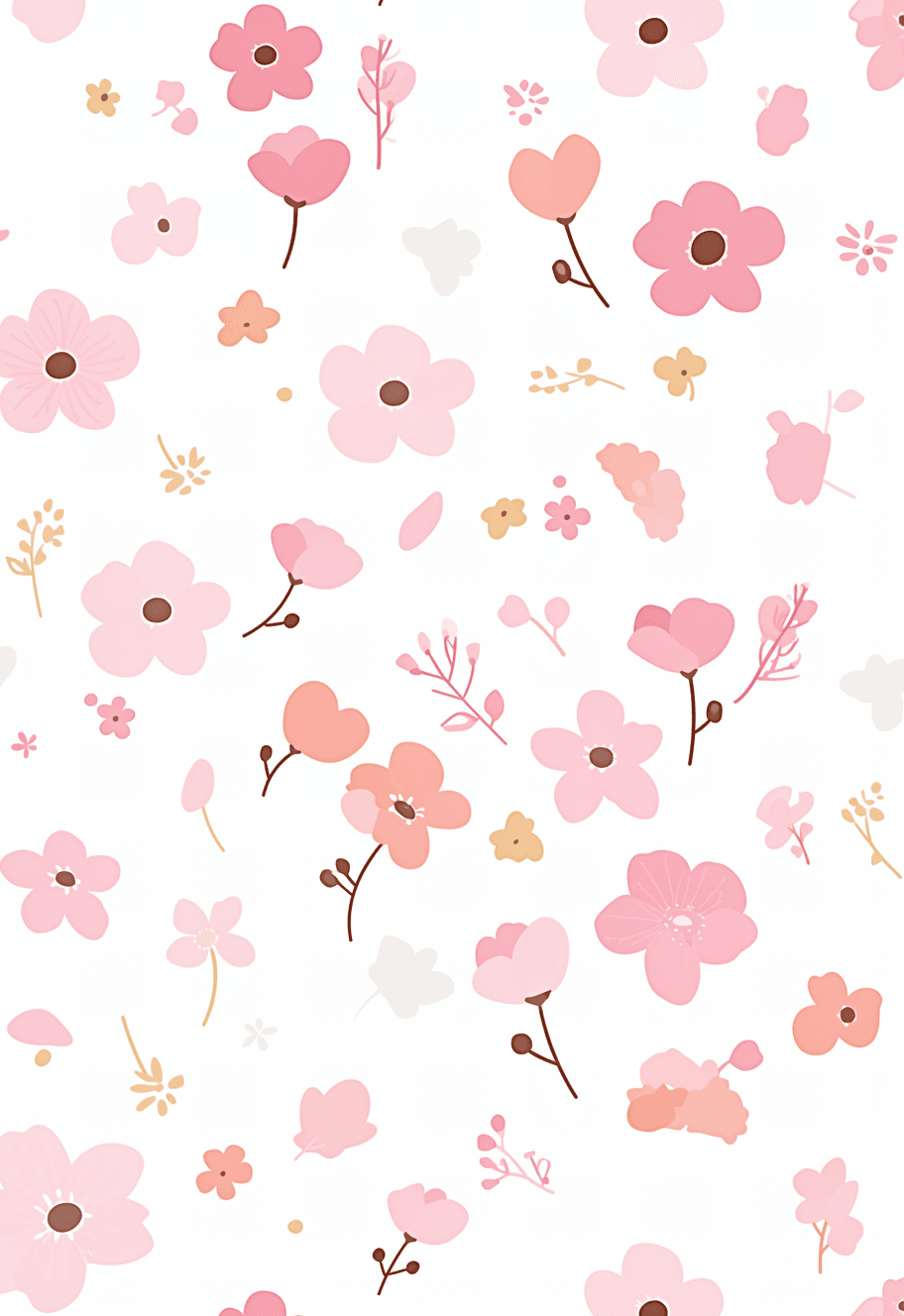 Fresh Bloom 634 original repeating artwork