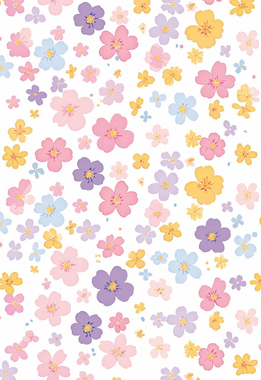 Fresh Bloom 291 original repeating artwork