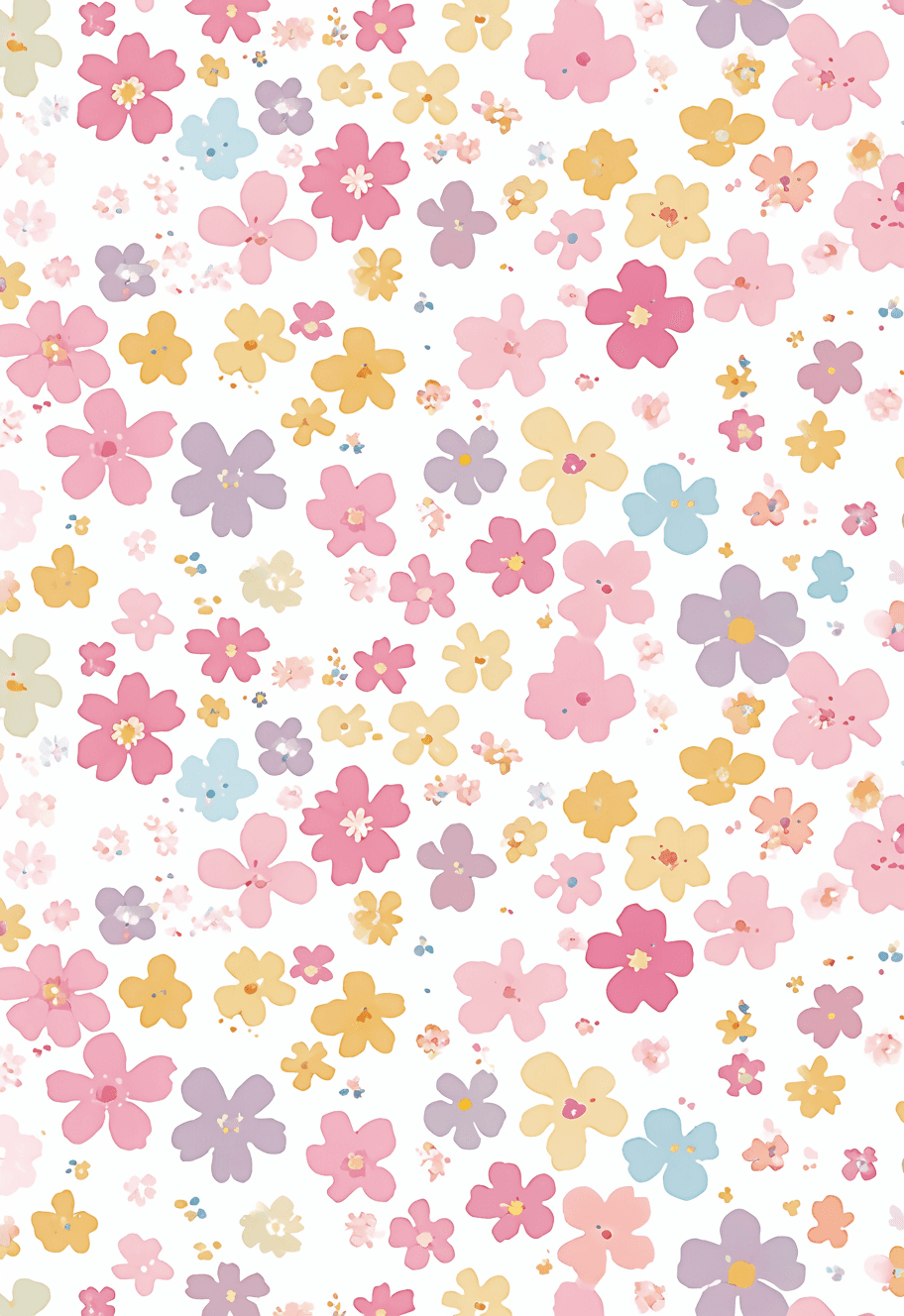 Fresh Bloom 439 original repeating artwork