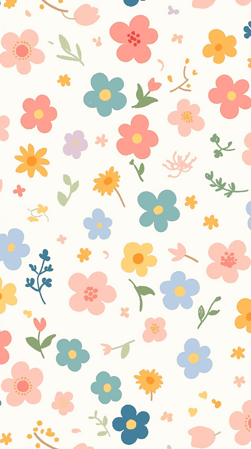 Fresh Bloom 428 original repeating artwork