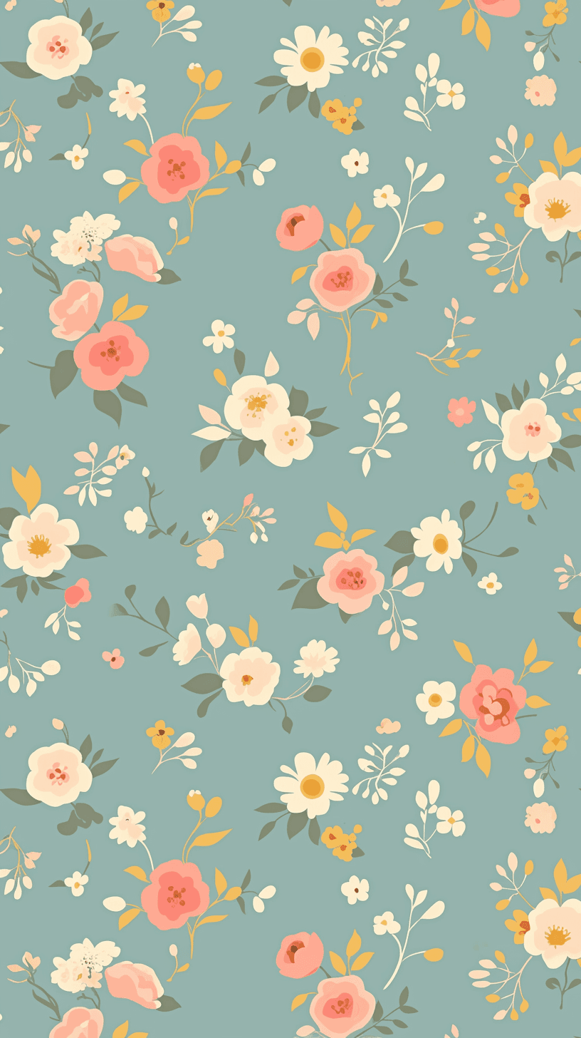 Fresh Bloom 692 original repeating artwork