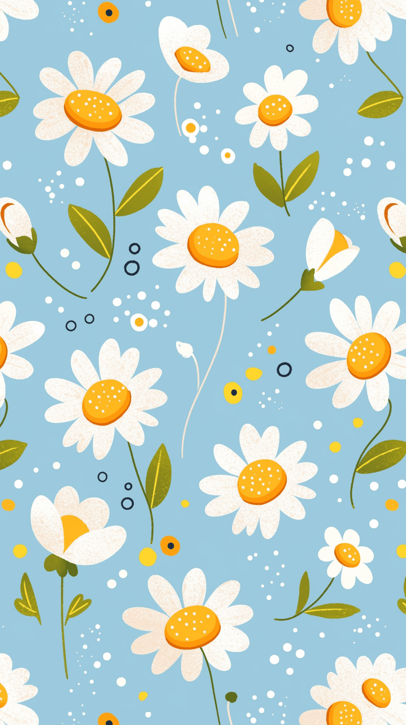 Bloom Downtown original repeating artwork