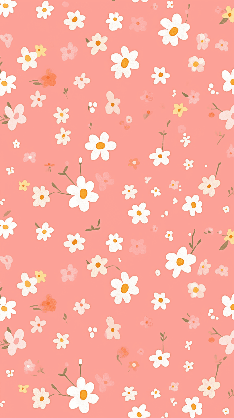 Bloom Kick original repeating artwork