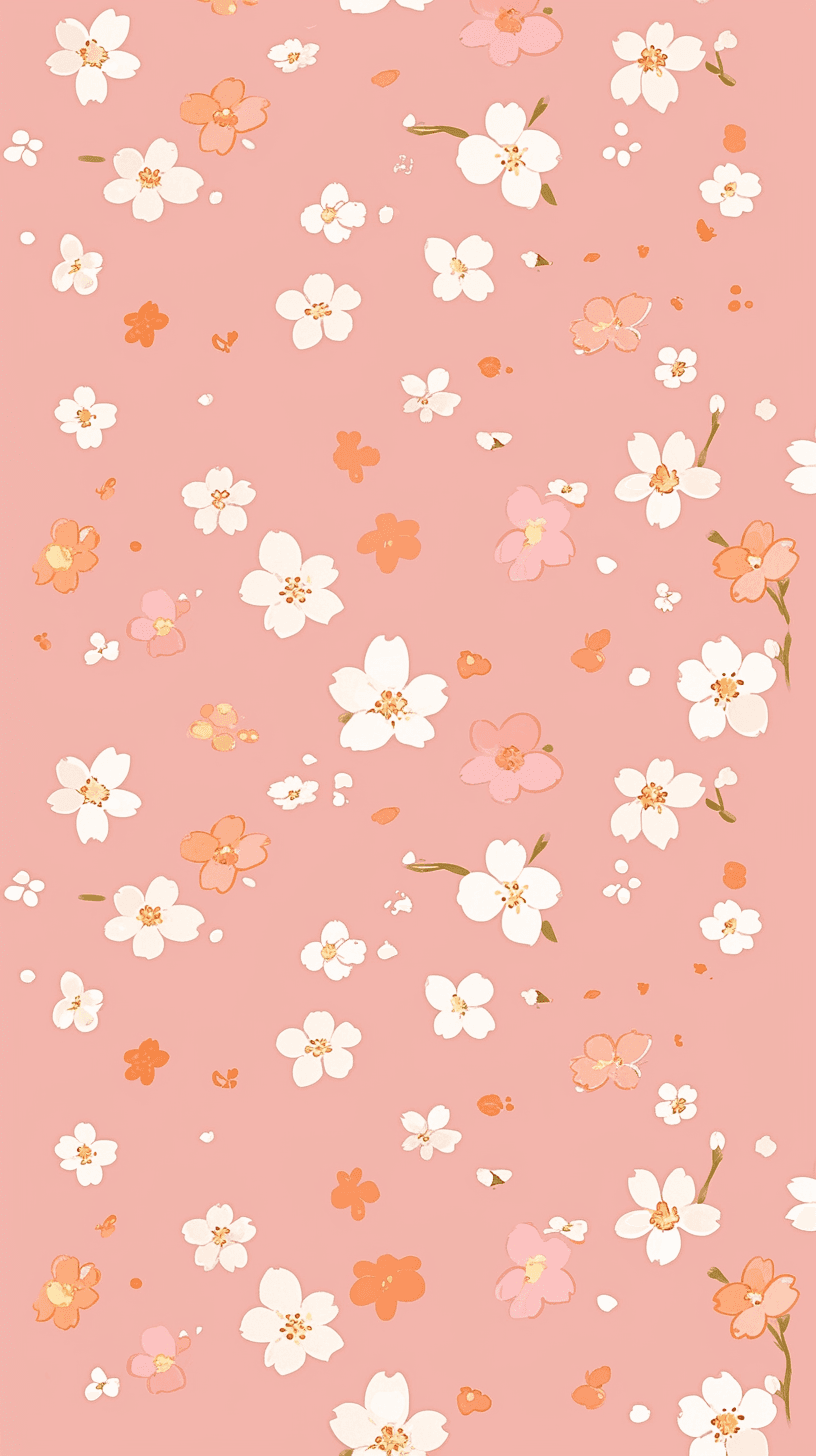 Blossom Slide original repeating artwork