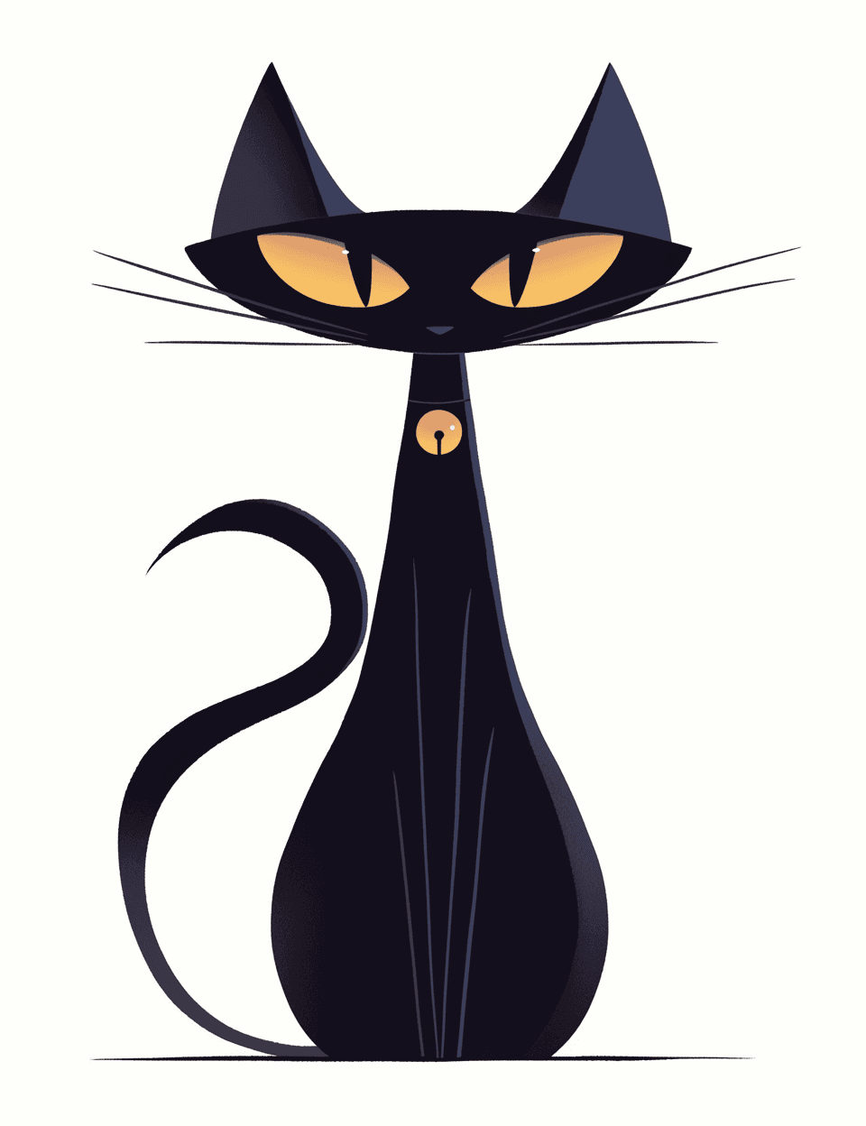 Abstract Cat Carnival original repeating artwork