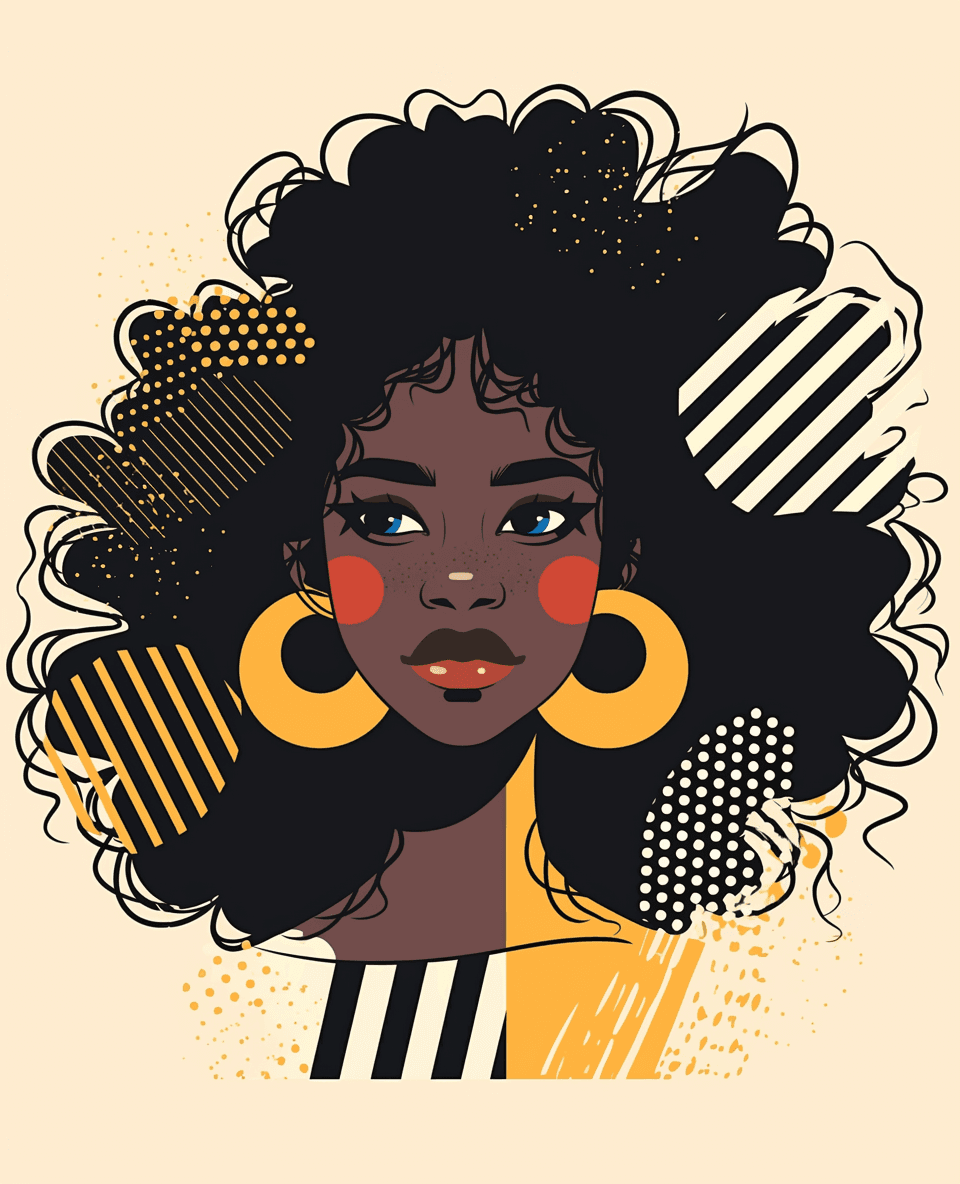 Woman Collective original repeating artwork