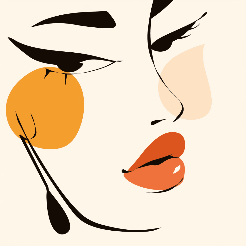 Woman Kick original repeating artwork