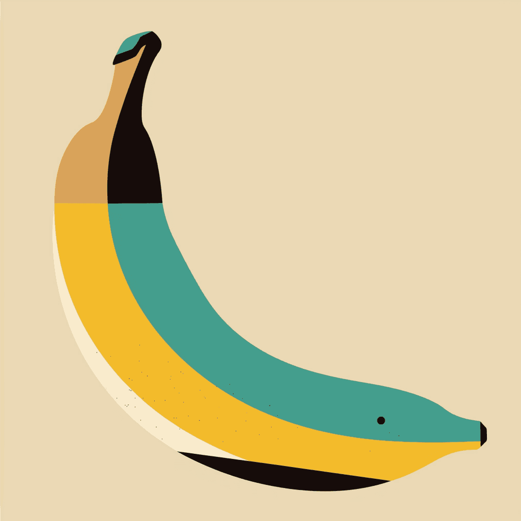 Banana Tribe original repeating artwork