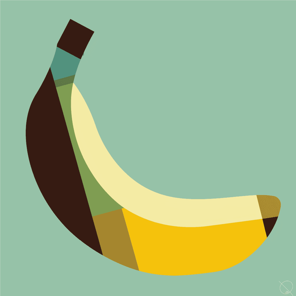 Banana Club original repeating artwork