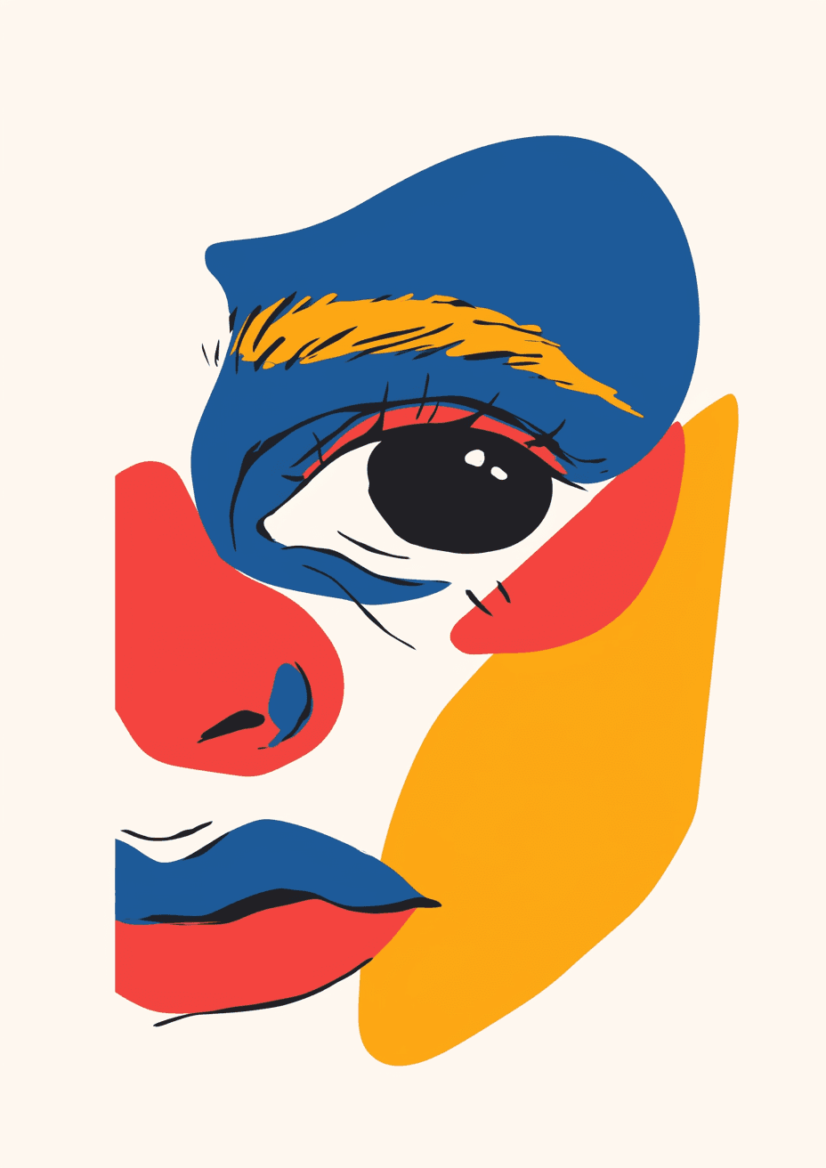 Face 097 original repeating artwork