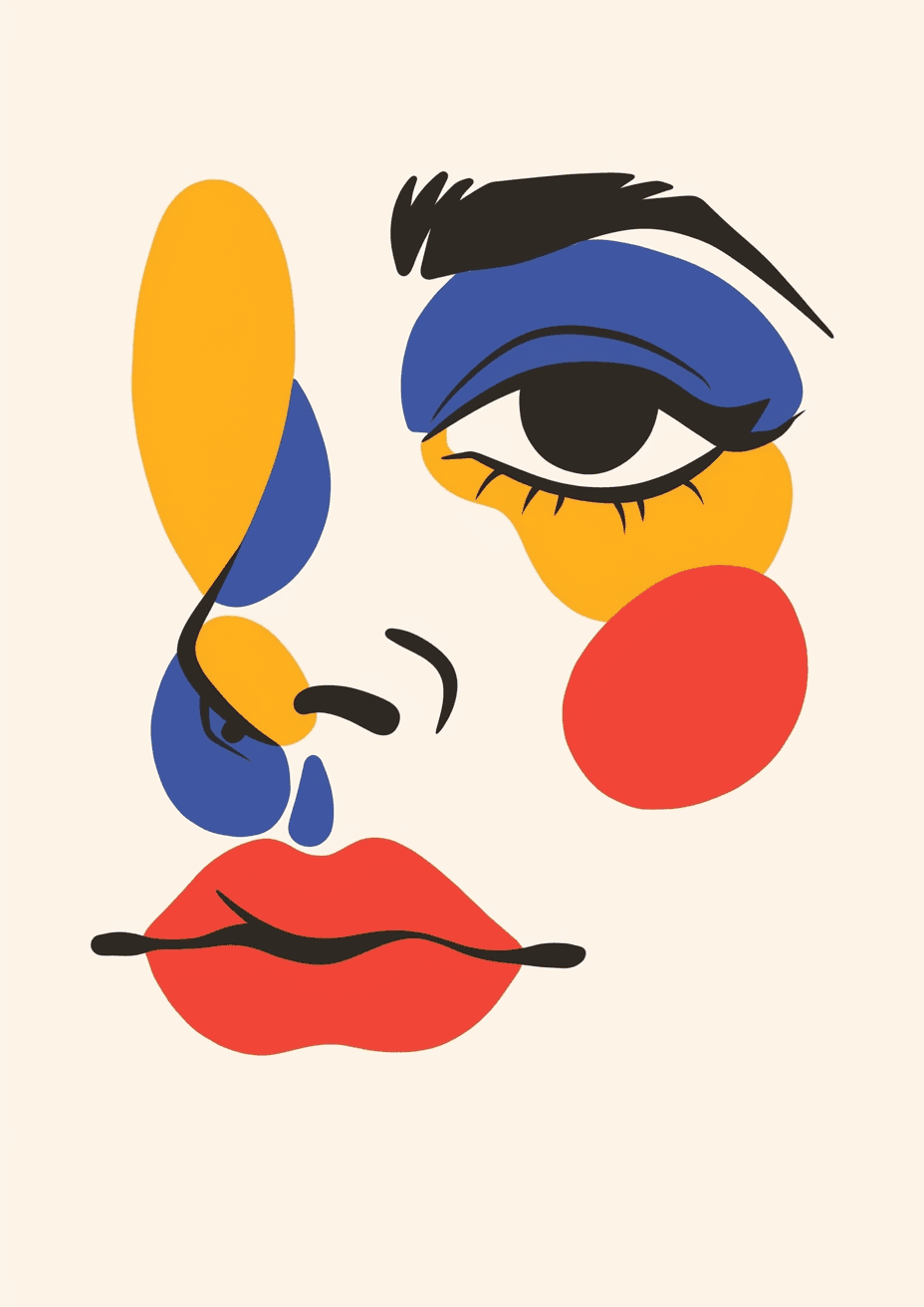 Face 031 original repeating artwork