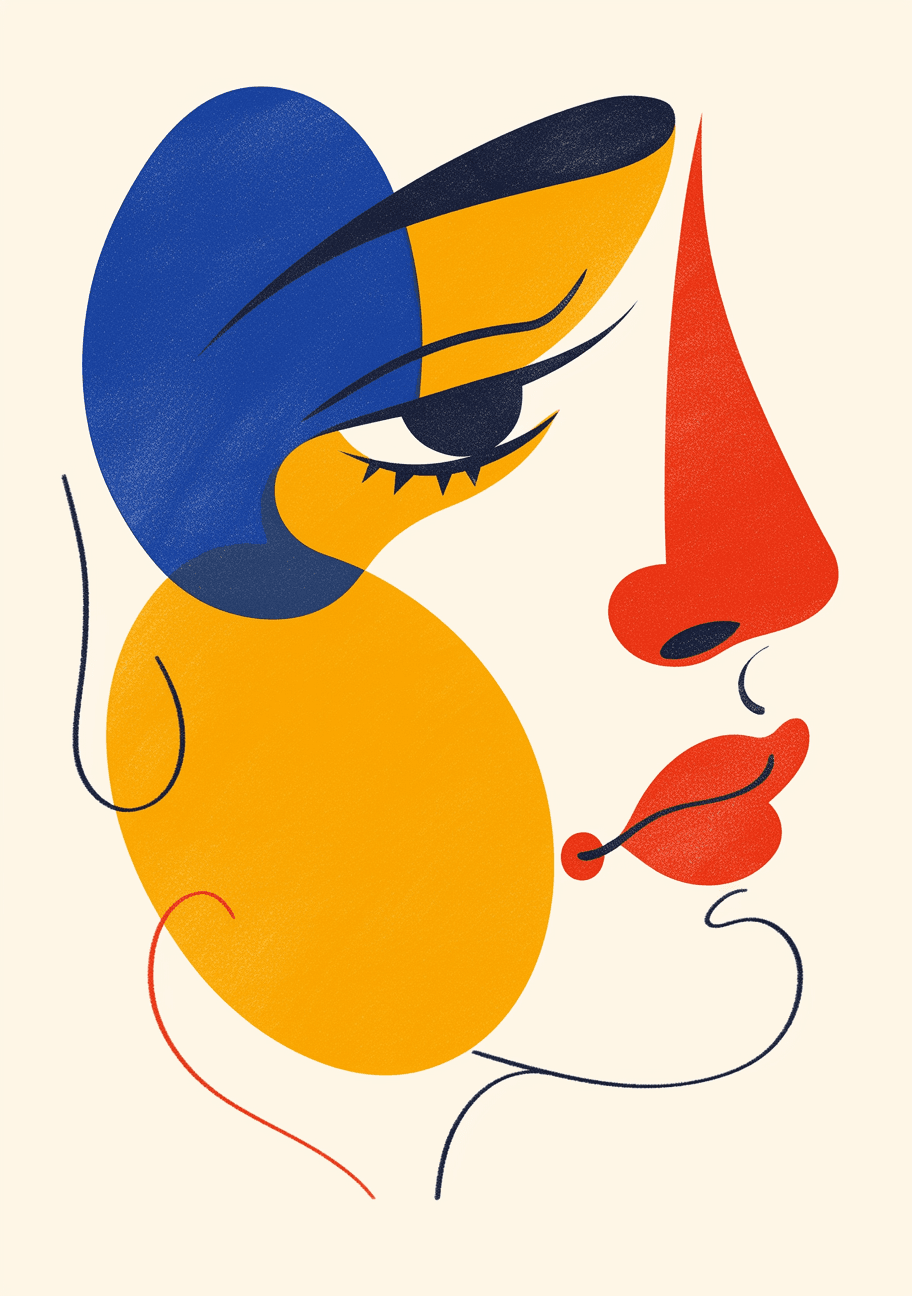 Face Path original repeating artwork