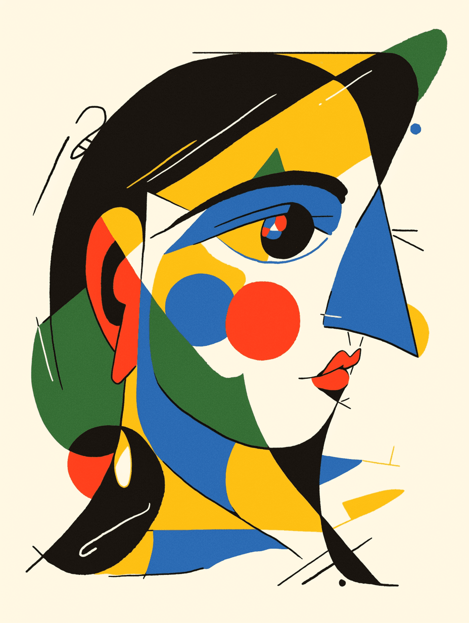 Woman Avenue original repeating artwork