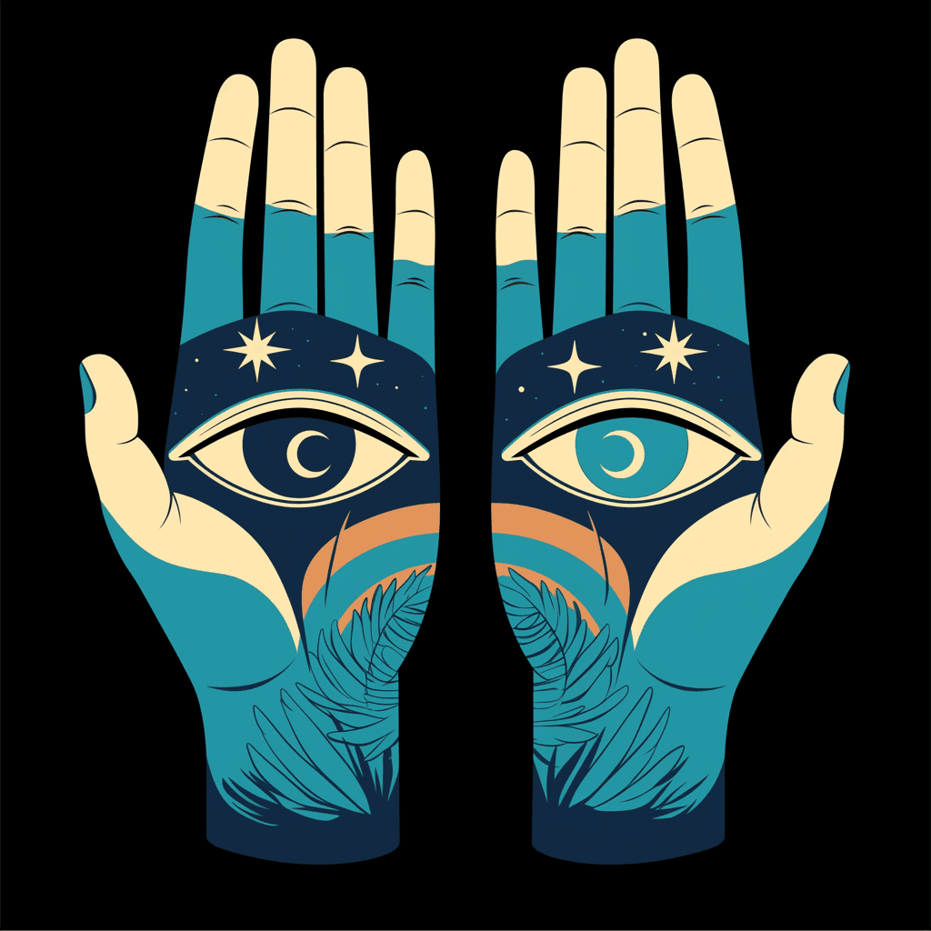 Eye Studio original repeating artwork