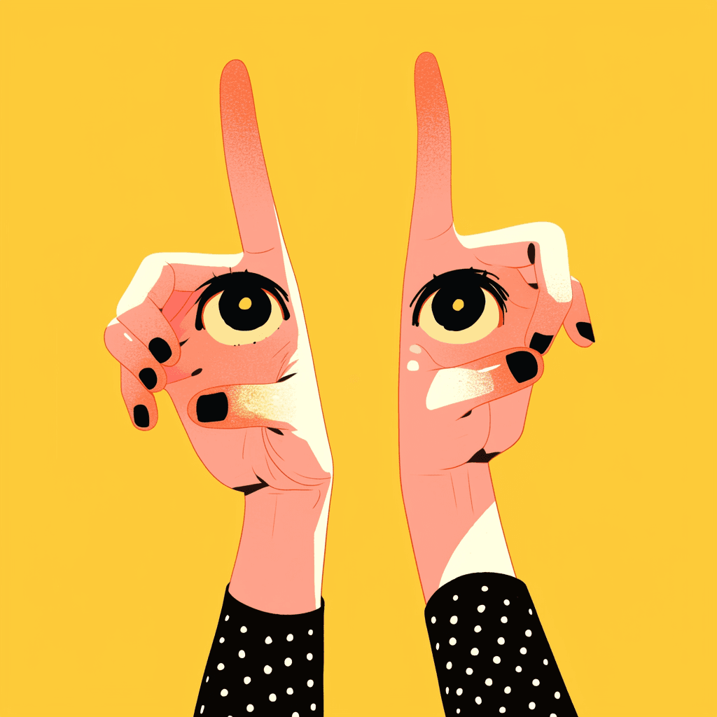 Eye Series original repeating artwork