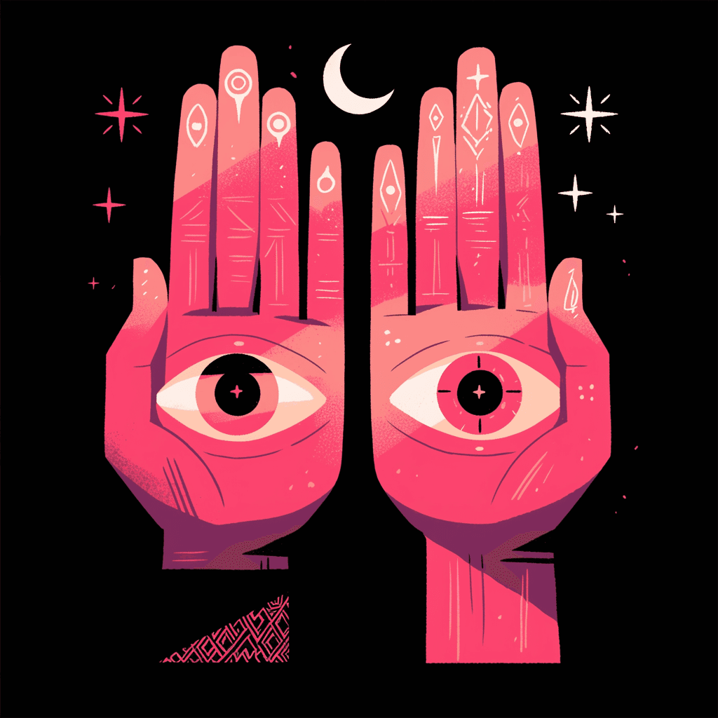 Eye Valley original repeating artwork