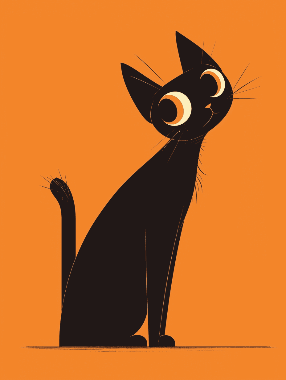 Cat Team original repeating artwork