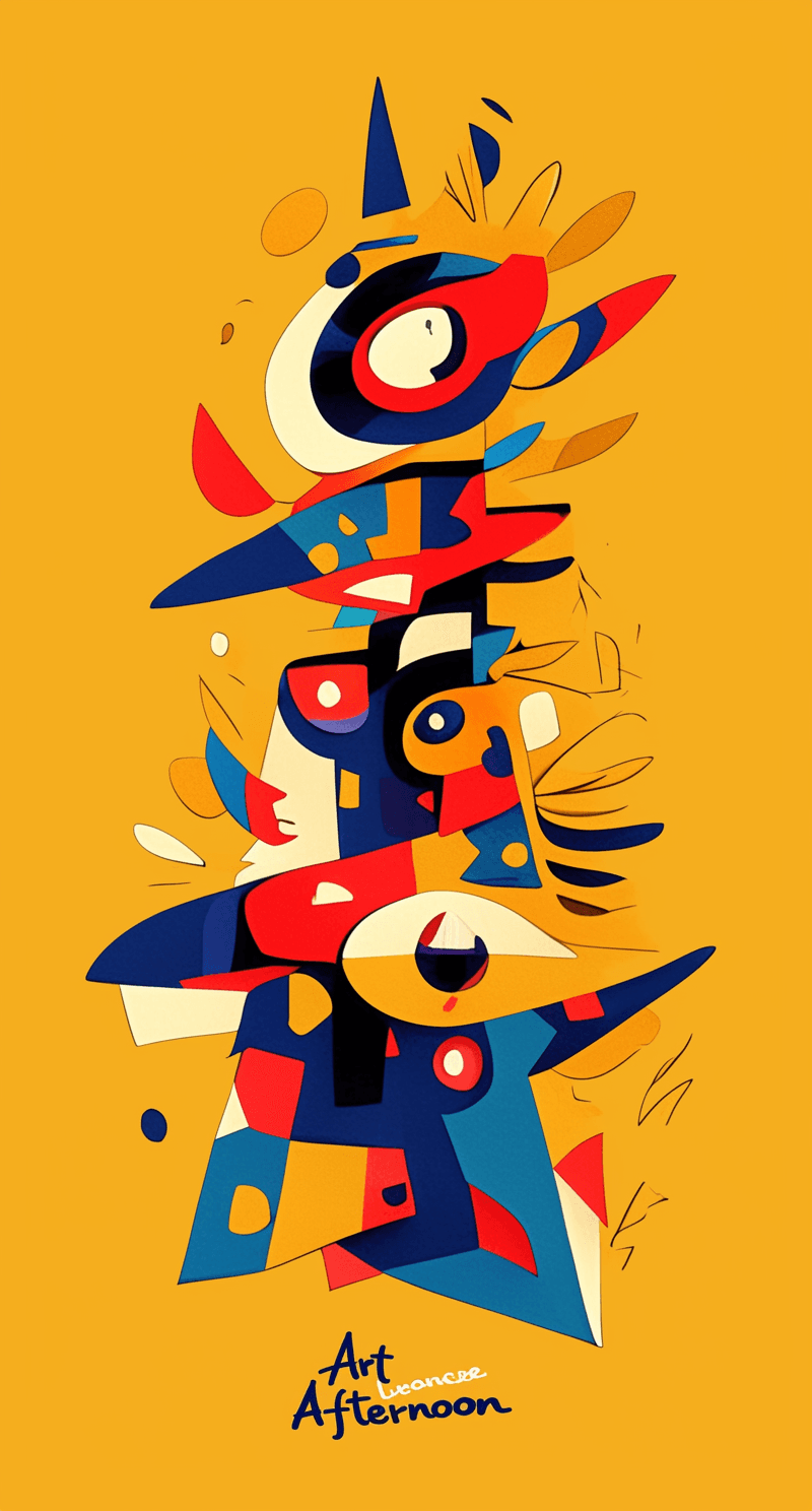 Abstract Design Sprint original repeating artwork
