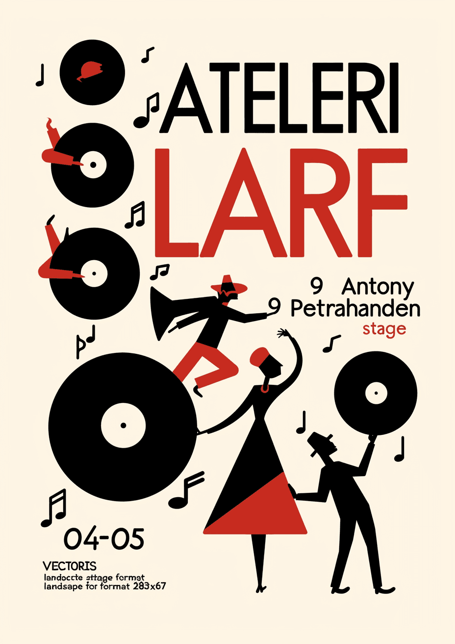 Vinyl Club original repeating artwork
