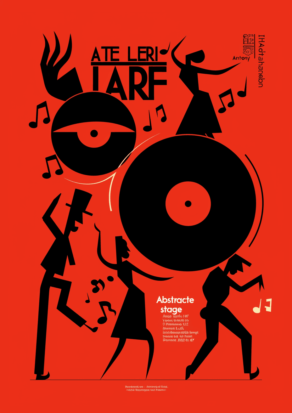 Vinyl original repeating artwork
