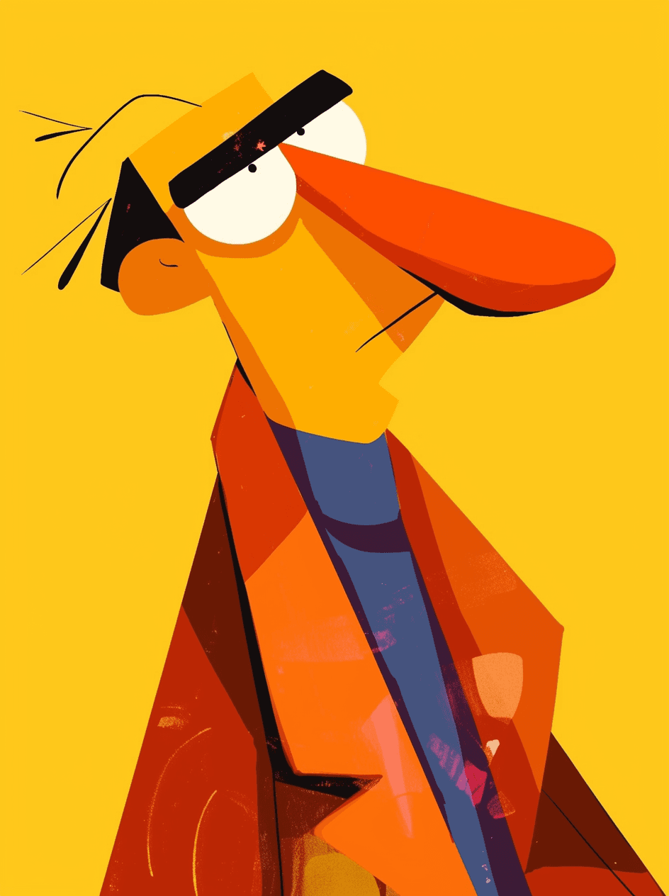 Abstract Figure Tribe original repeating artwork
