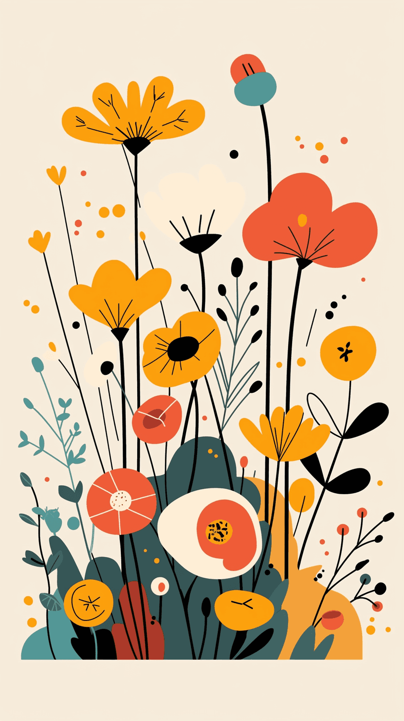 Fresh Bloom 028 original repeating artwork